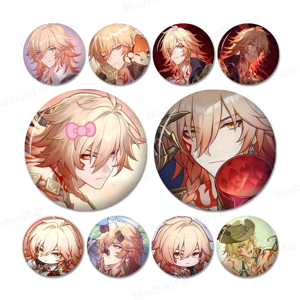 Gaming Console Buttons - Honkai Star Rail Mydei Nowe Broszki