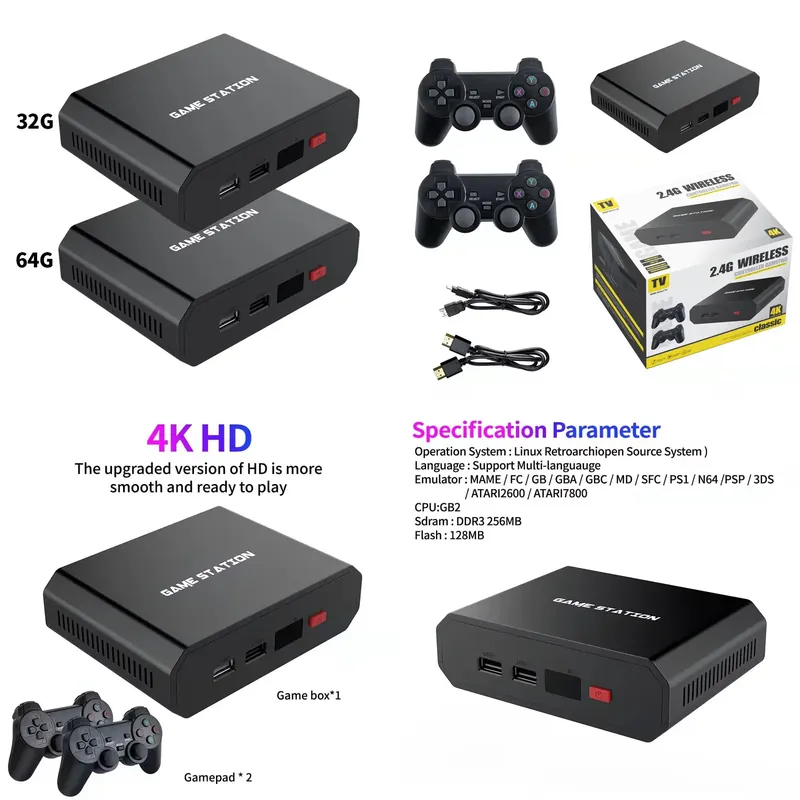 Gaming Console In - Konsola do gier wideo M8plus HD,