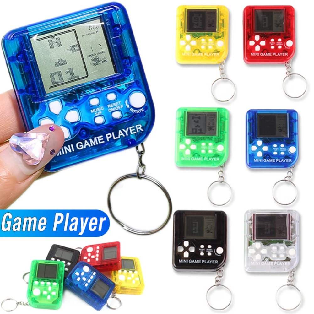 Gaming Console Keychain - Przenośne Mini Konsolki Przenośne Klasyczne Gry