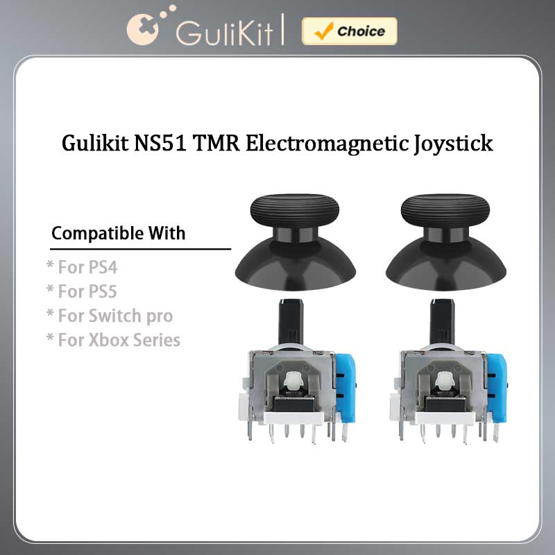 Gaming Console Tv - Joystick GuliKit NS51 TMR z nakładkami