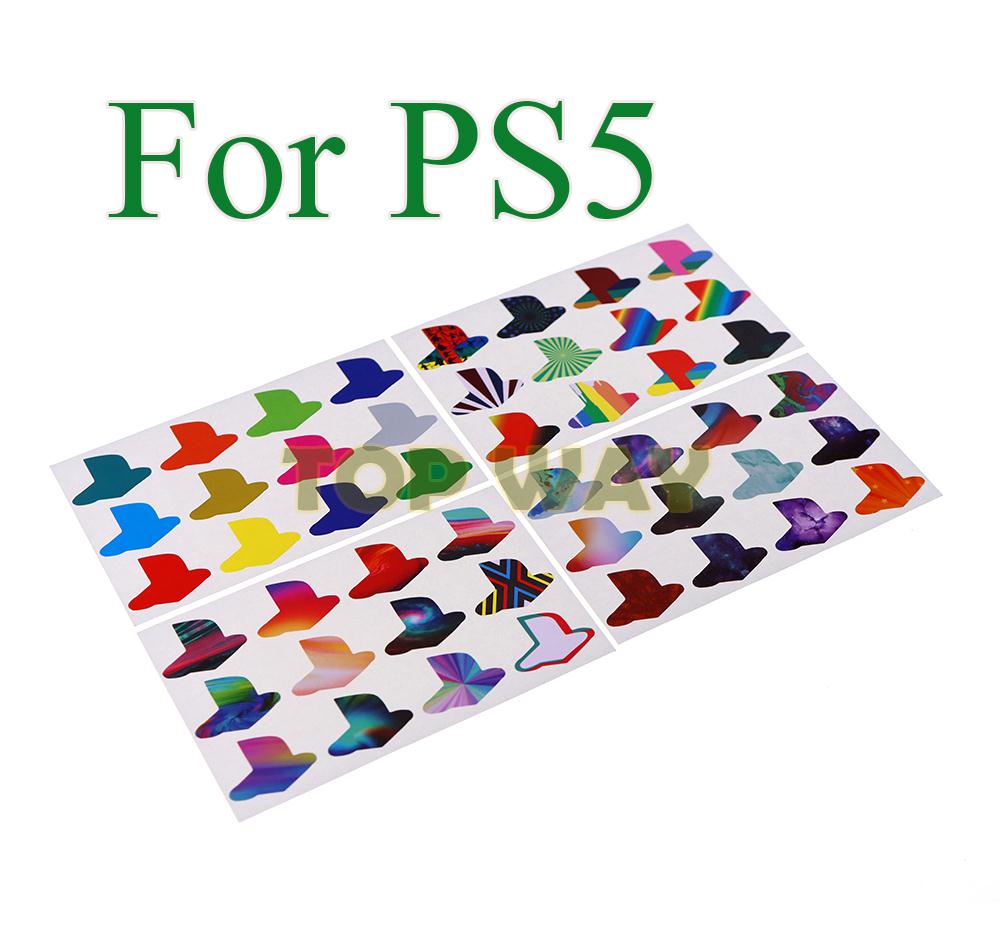 Gaming Console Buttons - 12 sztuk/partia Kolorowe naklejki na konsolę