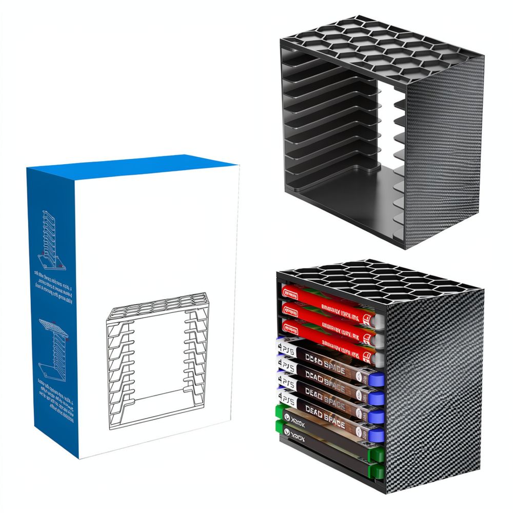 Wieża do przechowywania kart d – Gaming Console Display Case recenzja i cena