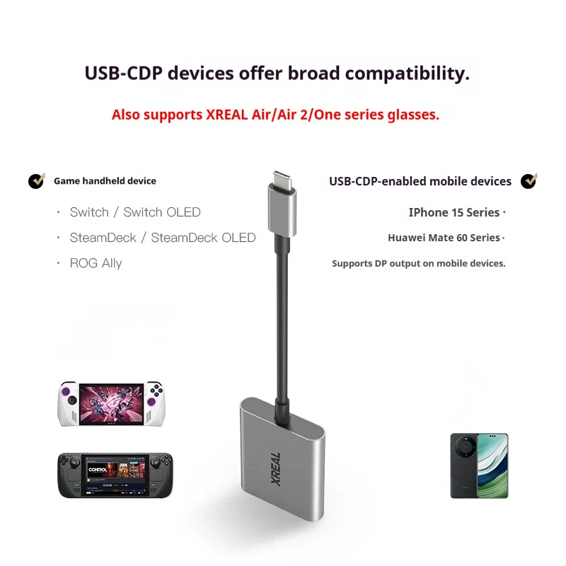 Adapter USB-C XREAL Hub do oku – Gaming Console Rog Ally recenzja i cena