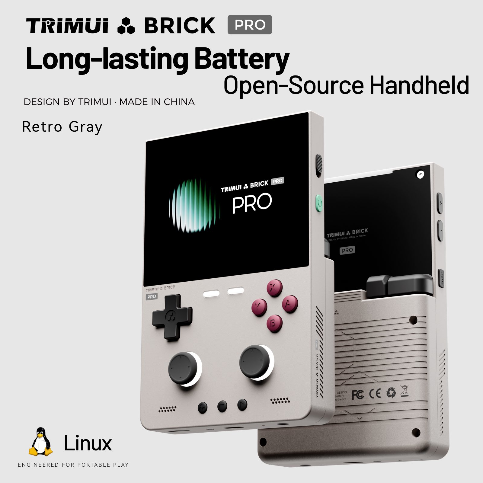 TRIMUI BRICK PRO Przenośna kon – Gaming Console Under 5000 recenzja i cena