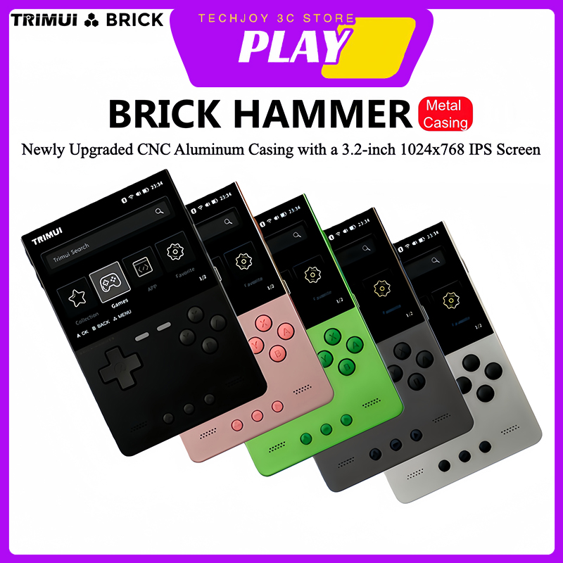 TRIMUI Brick Hammer Całkowicie – Gaming Console All recenzja i cena