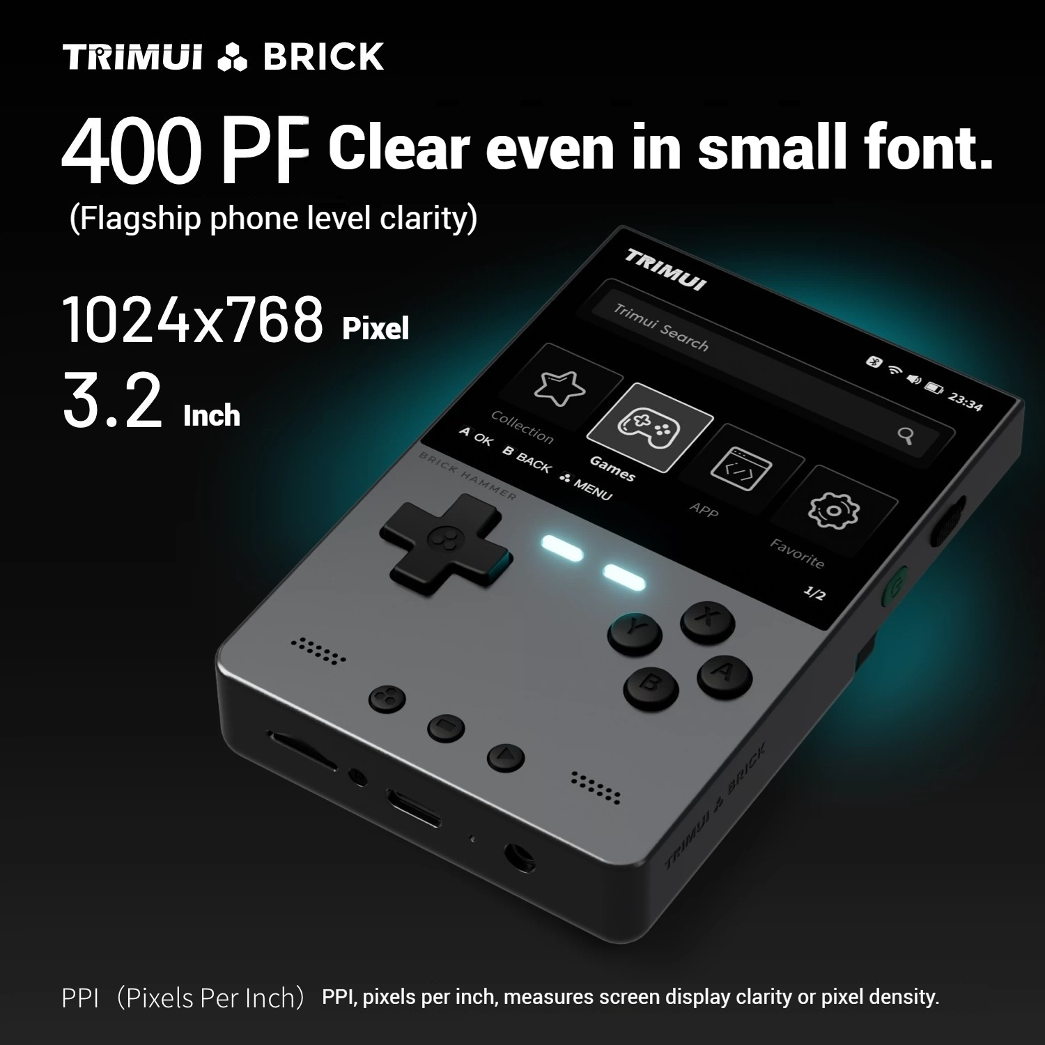 TRIMUI Brick Hammer Całkowicie – Gaming Console All recenzja i cena