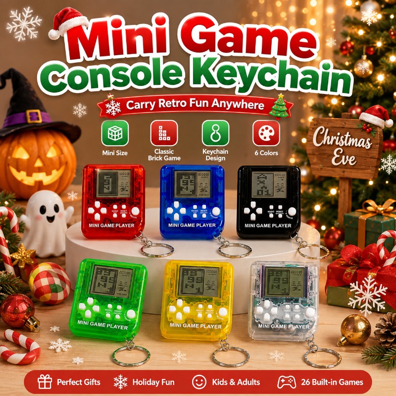 Mini konsola do gry Tetris, br – Gaming Console Keychain recenzja i cena