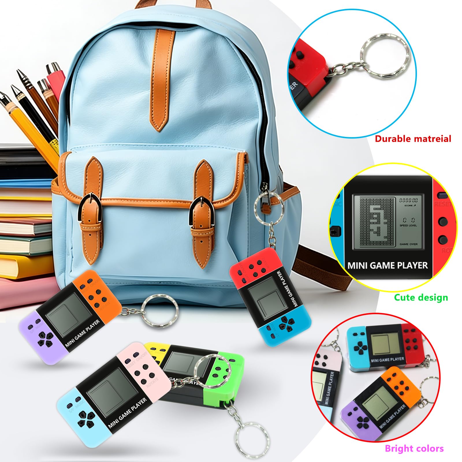 10-120 szt. Mini Konsolki Prze – Gaming Console Keychain recenzja i cena